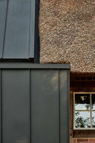 Past and the future merge with steel profiles, Gut Damp in 24351 Damp